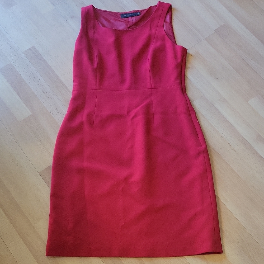 The Limited Classic Red Midi Dress